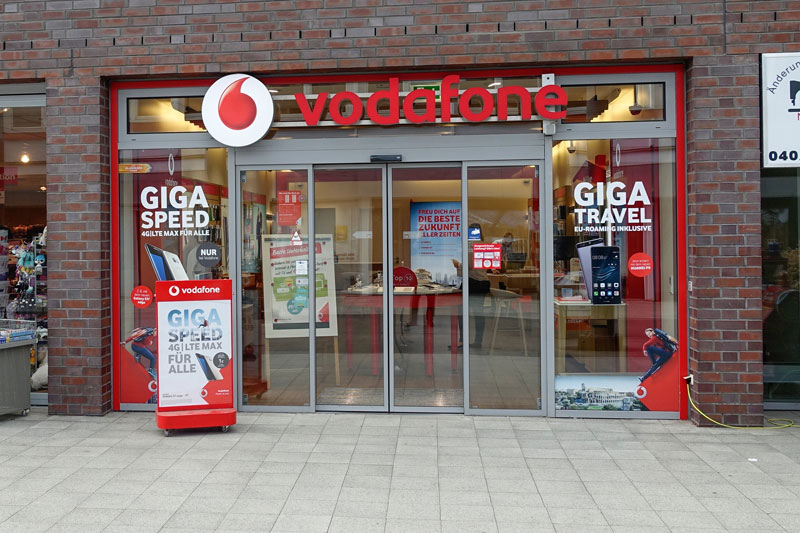 Vodafone Shop Langenhorn Langenhorner Markt 7c Außenansicht