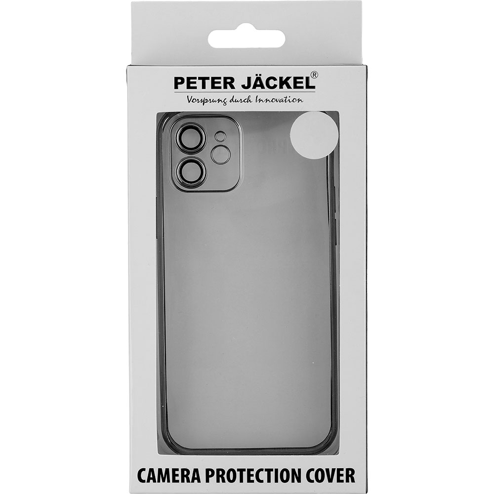 PETER JÄCKEL CAMERA PROTECT COVER Dark Grey Chrome für Apple iPhone 12