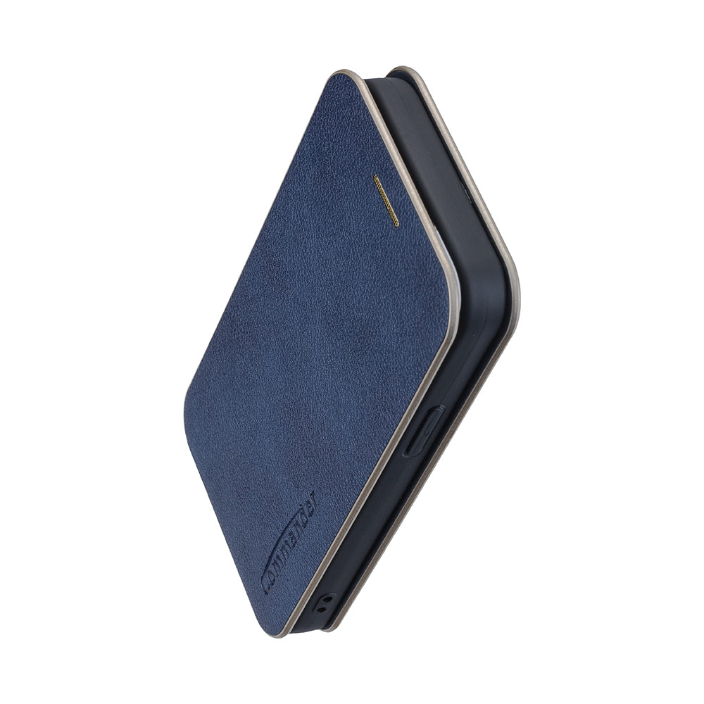Book Case Schutzhülle für iPhone 13 in royal blau